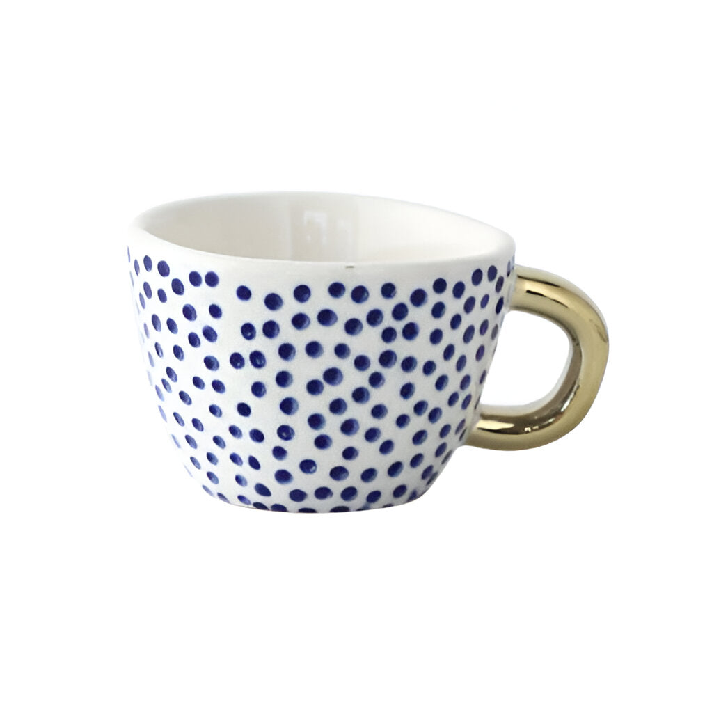 Ceramic Mug with Geometric Design – Stylish and Modern | Ideal for Coffee or Tea