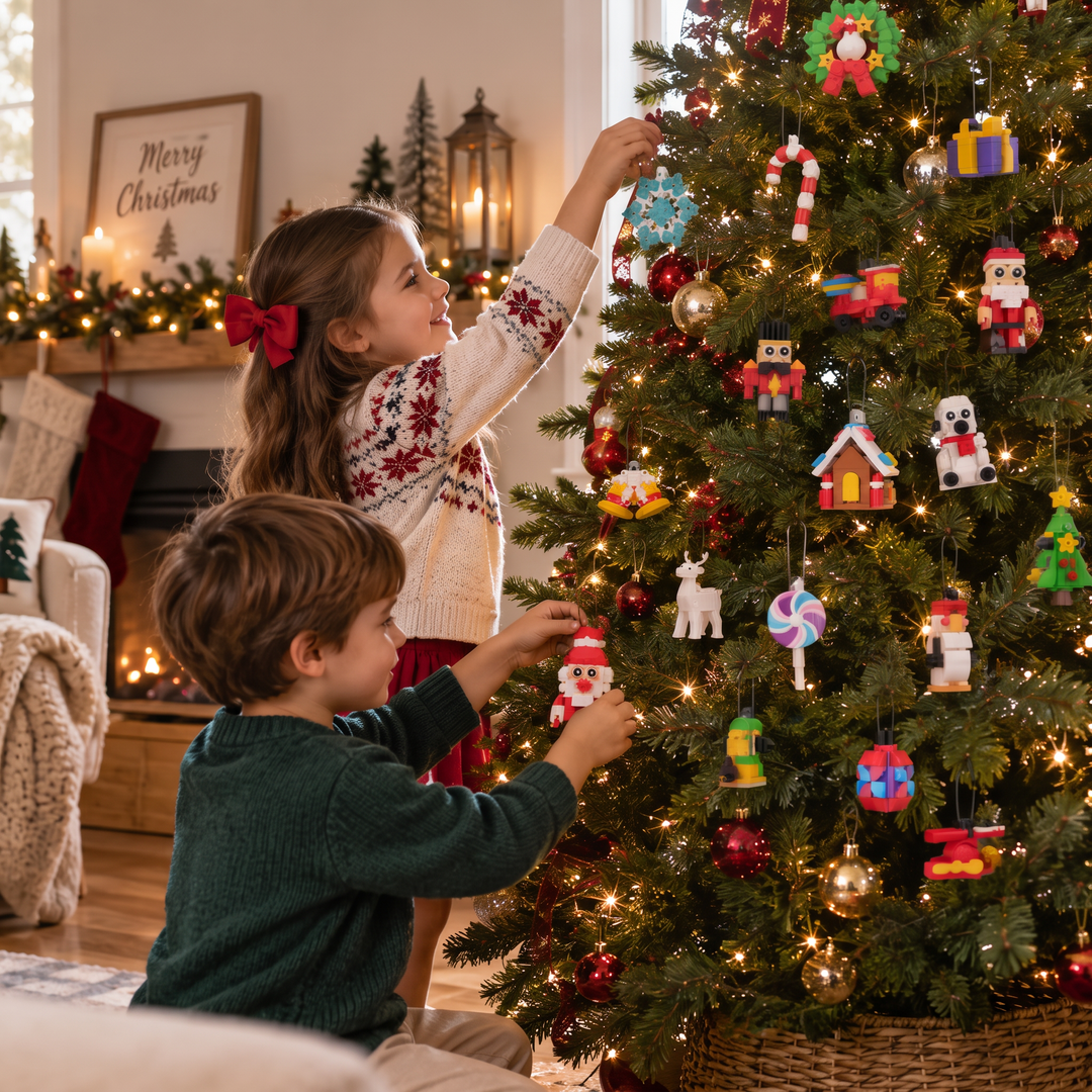 Christmas Decoration Building Blocks Advent Calendar 2026 – 24 Days of Christmas Surprises