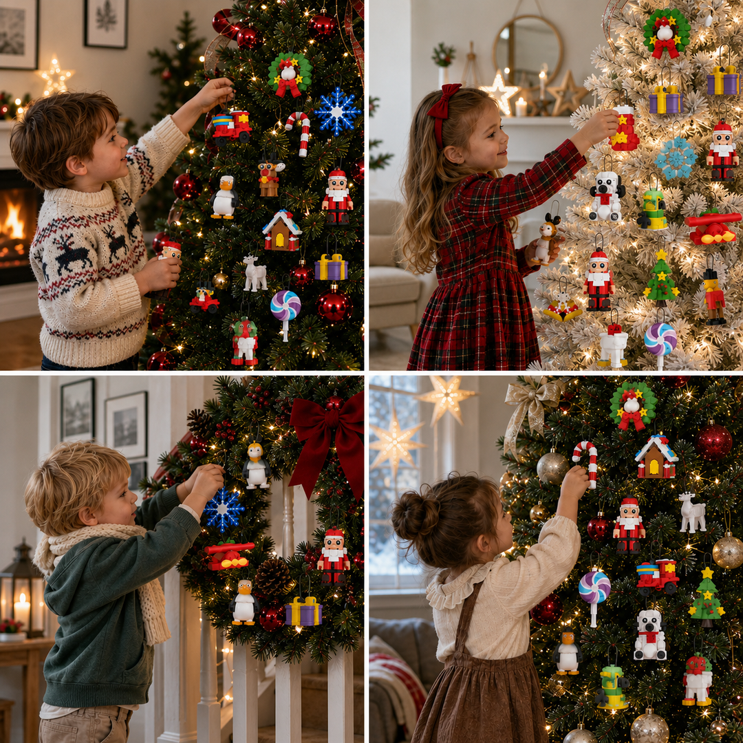 Christmas Decoration Building Blocks Advent Calendar 2026 – 24 Days of Christmas Surprises