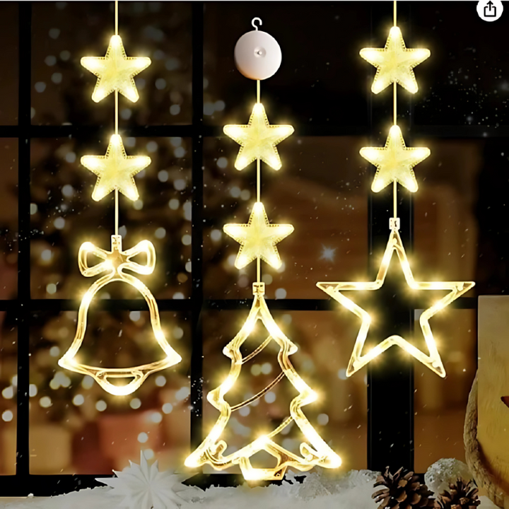 Christmas LED Window Lights – Festive Glowing Decorations