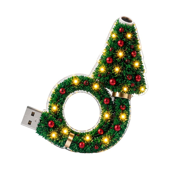 Christmas Projector - Christmas Tree-Shaped USB Projection Lamp