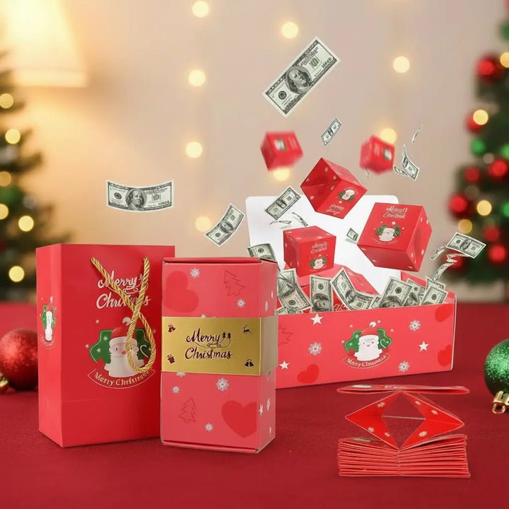 Christmas Surprise Money Box