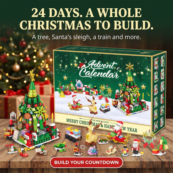 Christmas Tree and Santa&