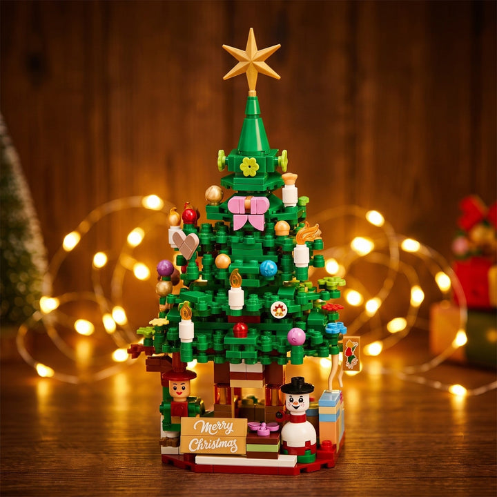 864-Piece Christmas Village Advent Calendar, 24 Days of Building Surprises