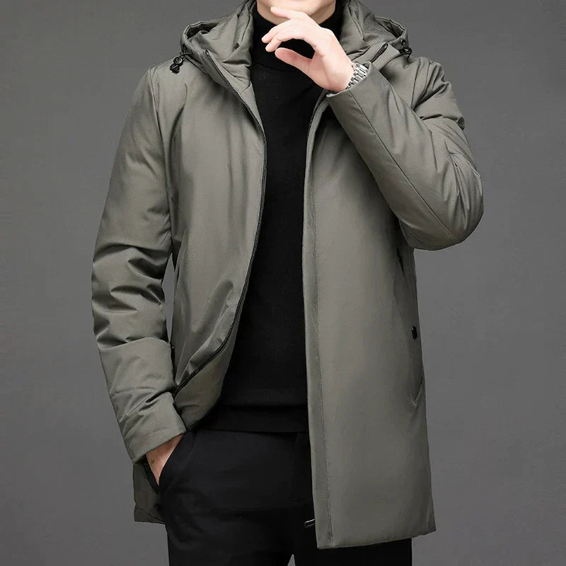 Classic Hooded Down Jacket