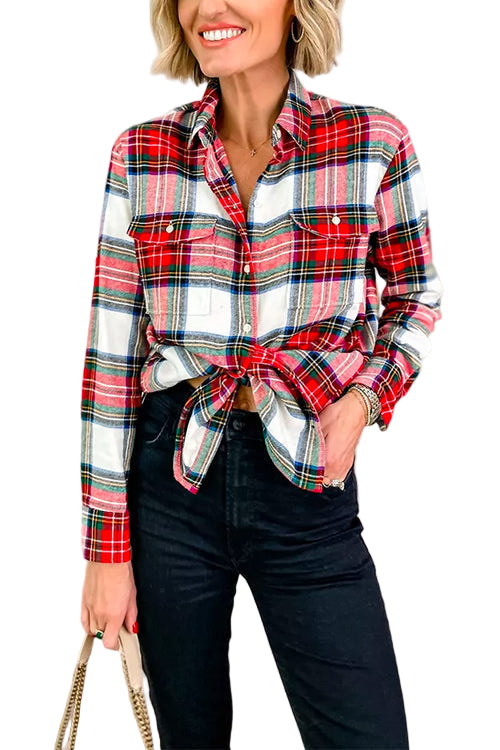 Classic Long-Sleeve Button-Down Shirt