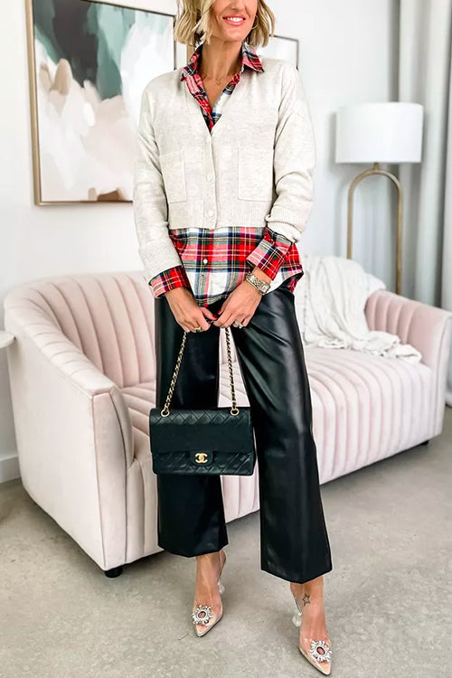 Classic Long-Sleeve Button-Down Shirt