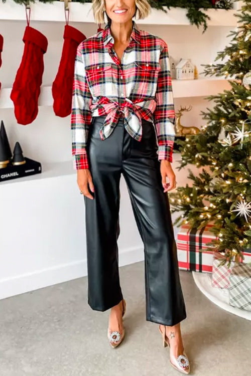 Classic Long-Sleeve Button-Down Shirt