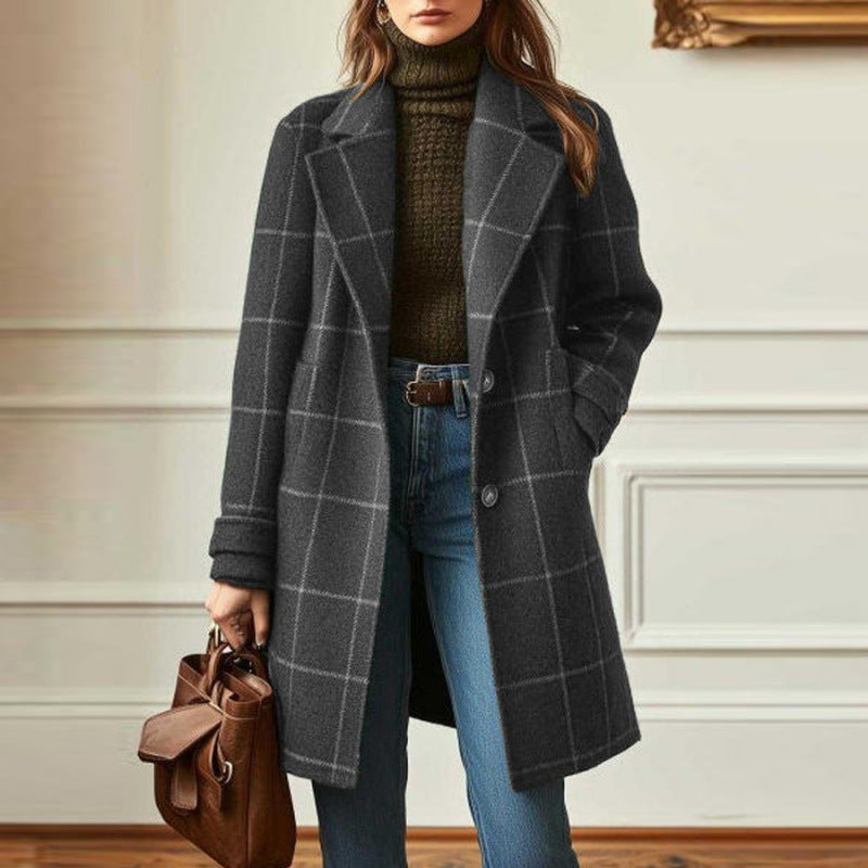 Classic Plaid Coat