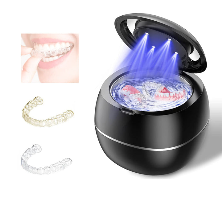 Cleaning for mouthguards, snoring devices, dental guards, dentures, retainers
