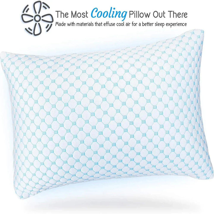 CLOUDREST – Adjustable Cooling Sleep Pillow for Individual Comfort