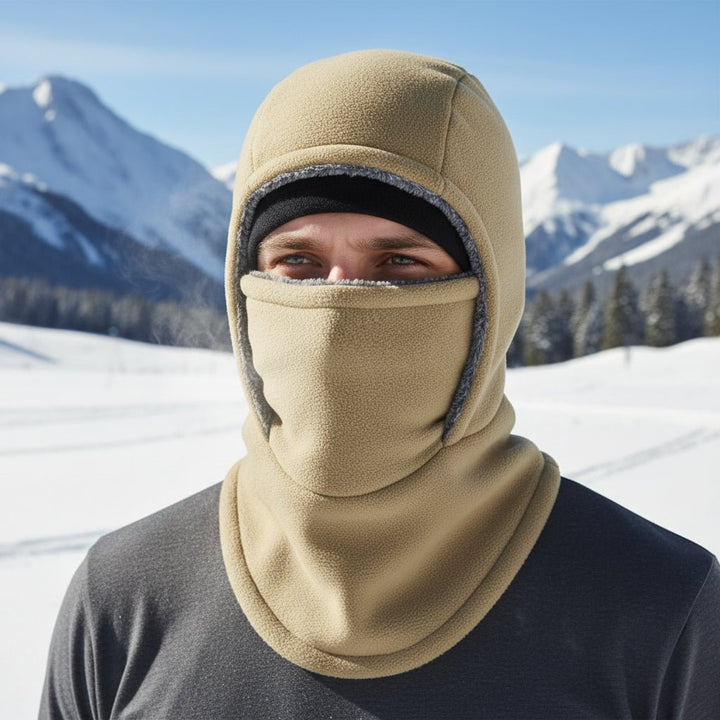 COLD HOOD – Thermal Fleece Balaclava for Cycling &amp; Outdoor Sports in Icy Weather