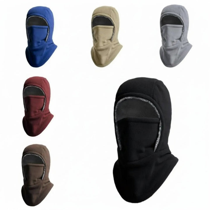 COLD HOOD – Thermal Fleece Balaclava for Cycling &amp; Outdoor Sports in Icy Weather