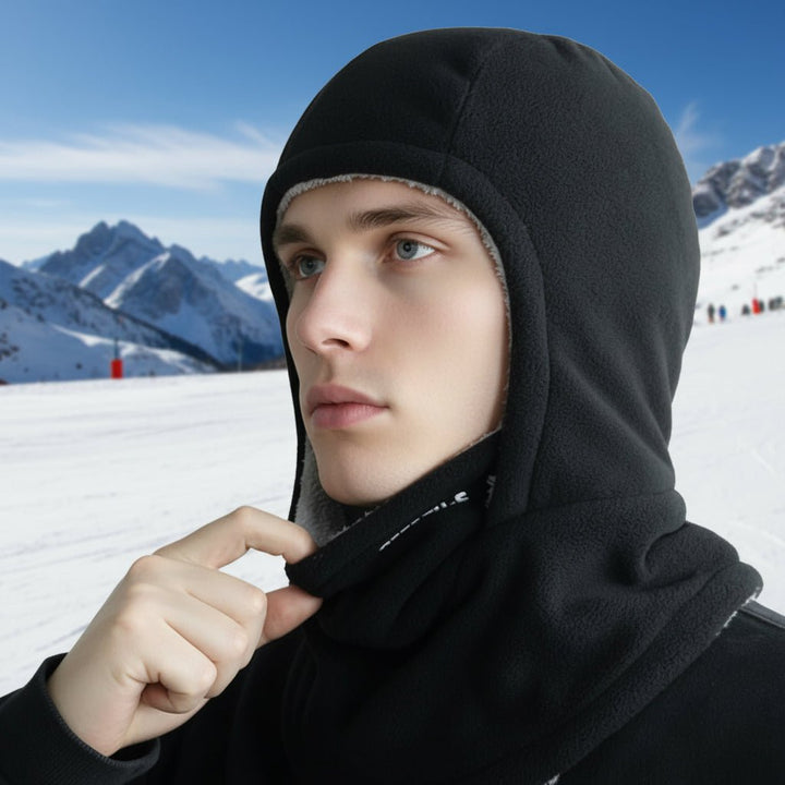 COLD HOOD – Thermal Fleece Balaclava for Cycling &amp; Outdoor Sports in Icy Weather