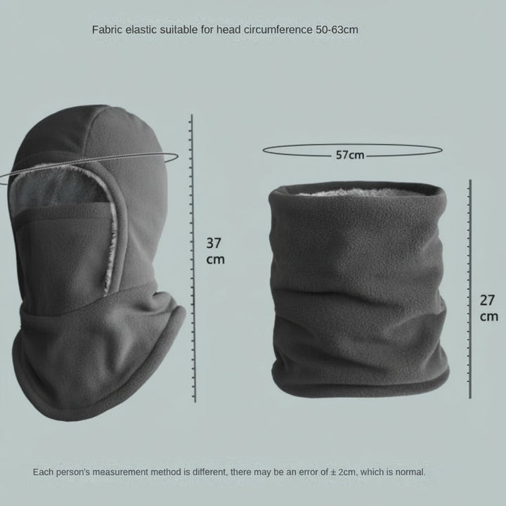 COLD HOOD – Thermal Fleece Balaclava for Cycling &amp; Outdoor Sports in Icy Weather
