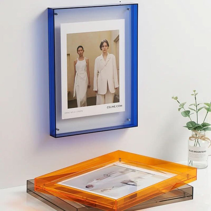 COLORFRAME - Colourful transparent acrylic photo list for vivid memories