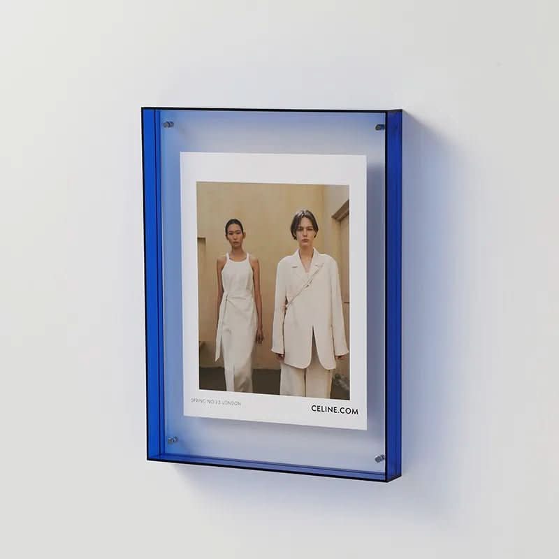 COLORFRAME - Colourful transparent acrylic photo list for vivid memories