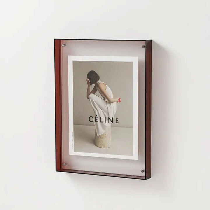 COLORFRAME - Colourful transparent acrylic photo list for vivid memories