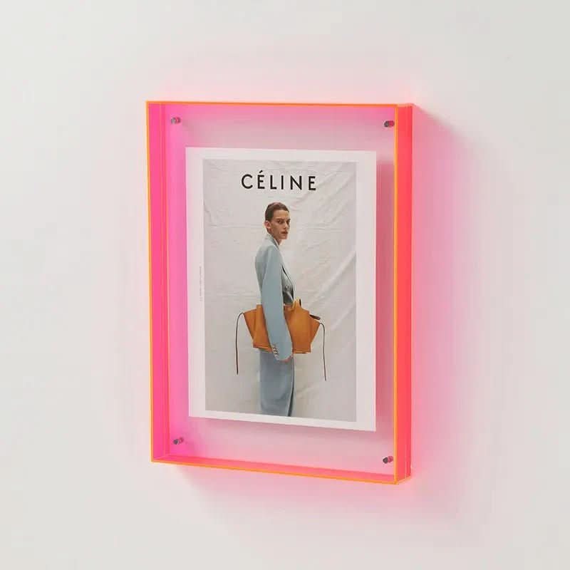 COLORFRAME - Colourful transparent acrylic photo list for vivid memories