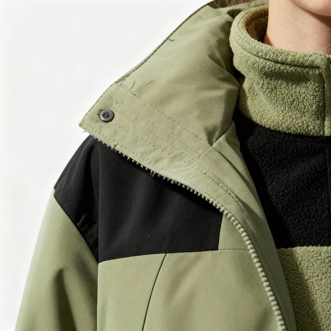 Comfortable 3-in-1 Fleece Winter Jacket