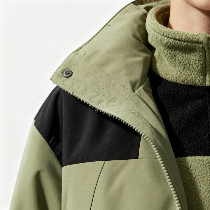 Comfortable 3-in-1 Fleece Winter Jacket