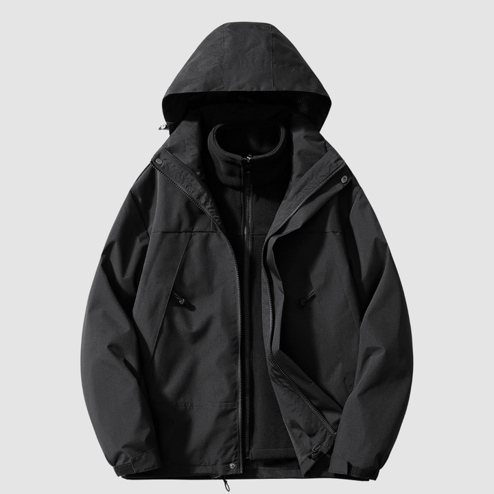 Comfortable 3-in-1 Fleece Winter Jacket