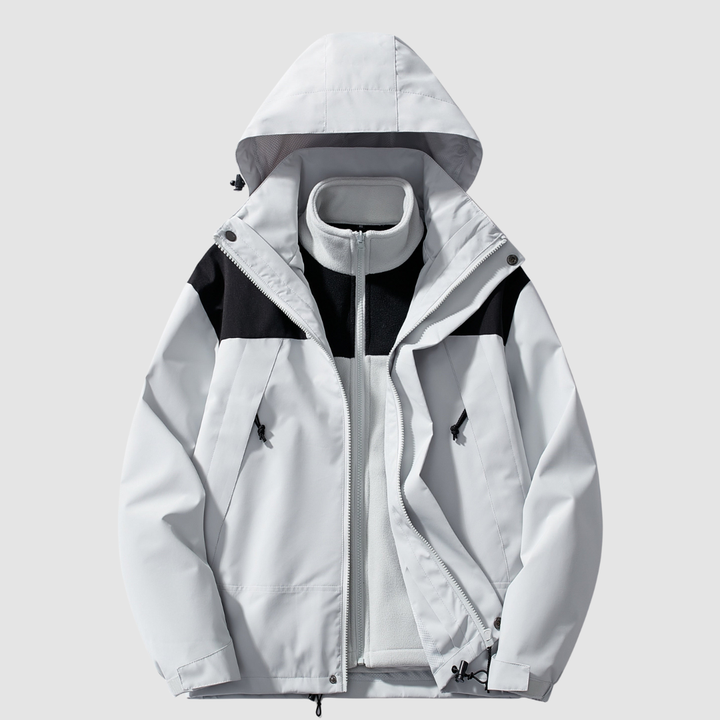 Comfortable 3-in-1 Fleece Winter Jacket