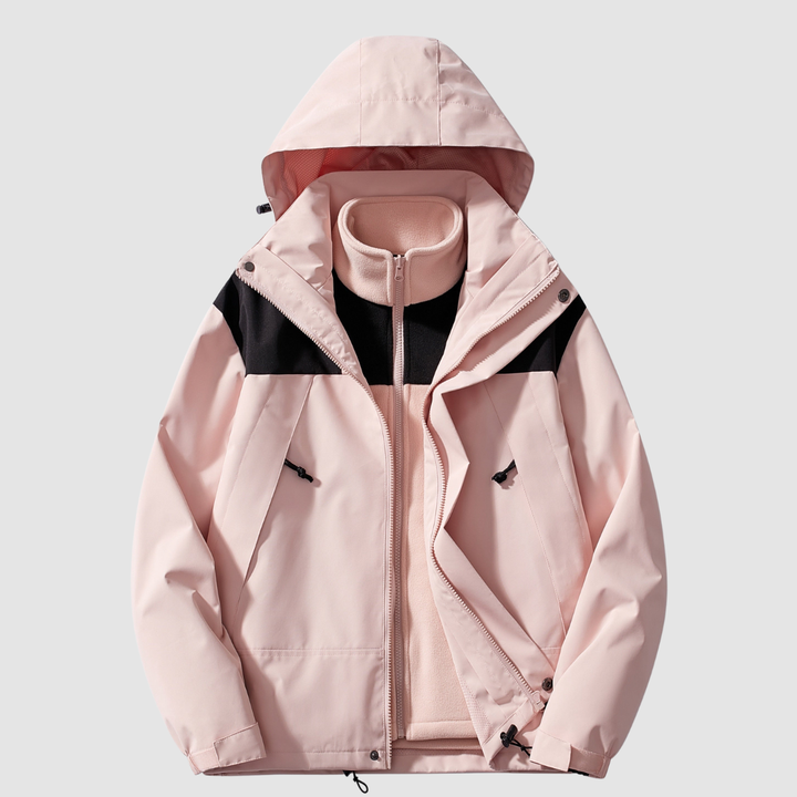 Comfortable 3-in-1 Fleece Winter Jacket