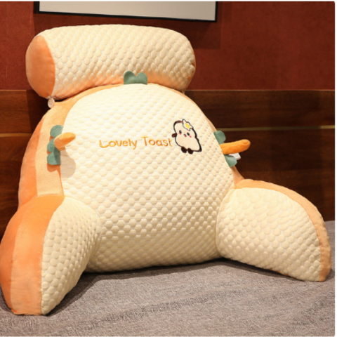 Comfortable Back Support Pillow with Removable Washable Cover