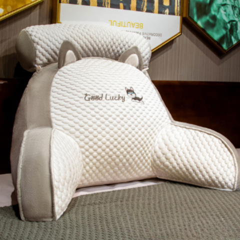 Comfortable Back Support Pillow with Removable Washable Cover