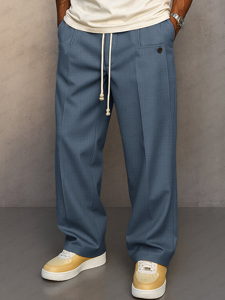 Comfortable Urban Style Drawstring Pants