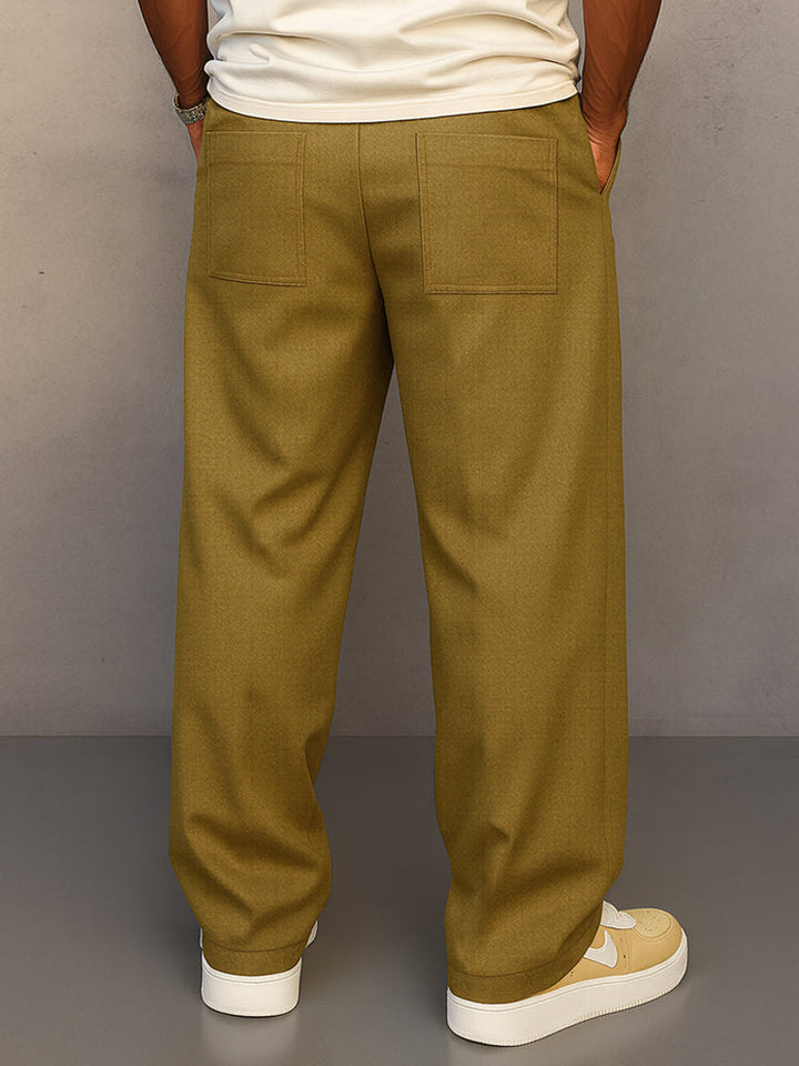 Comfortable Urban Style Drawstring Pants