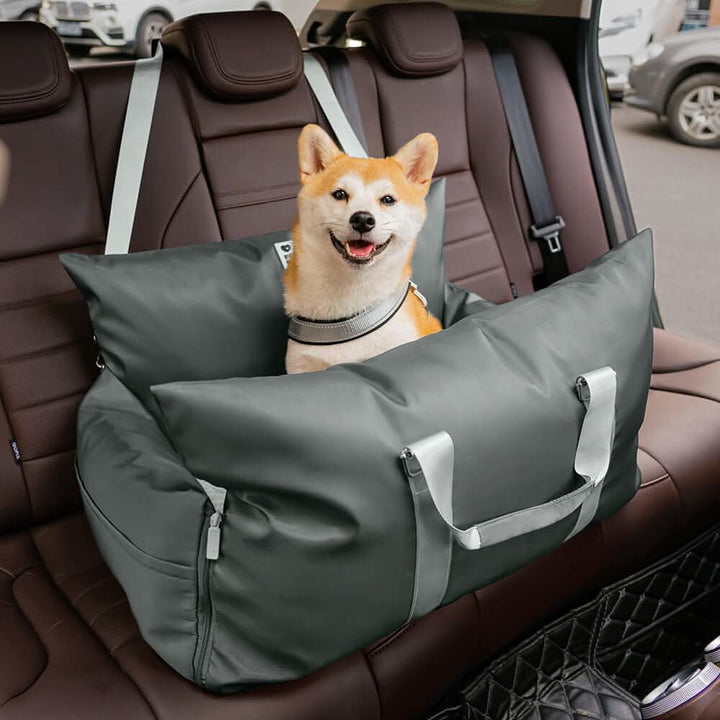 COMFYRIDE DOG SEAT – Dog seat bed with safety belt &amp; non-slip bottom