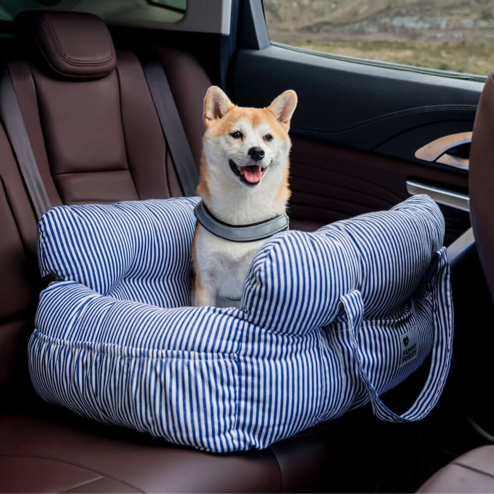 COMFYRIDE DOG SEAT – Dog seat bed with safety belt &amp; non-slip bottom