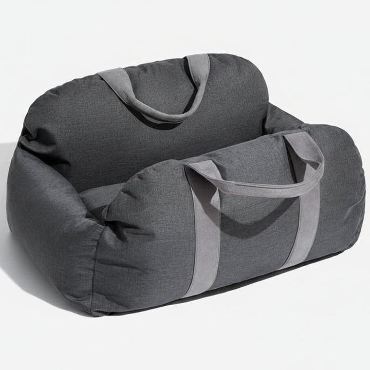 COMFYRIDE DOG SEAT – Dog seat bed with safety belt &amp; non-slip bottom