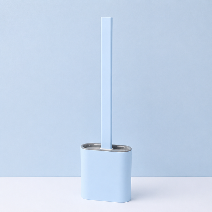Compact Bathroom Toilet Brush and Holder