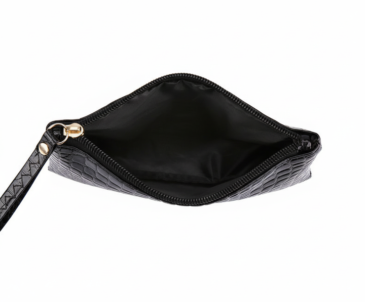 Compact Crossbody Bag - Croc Pouch