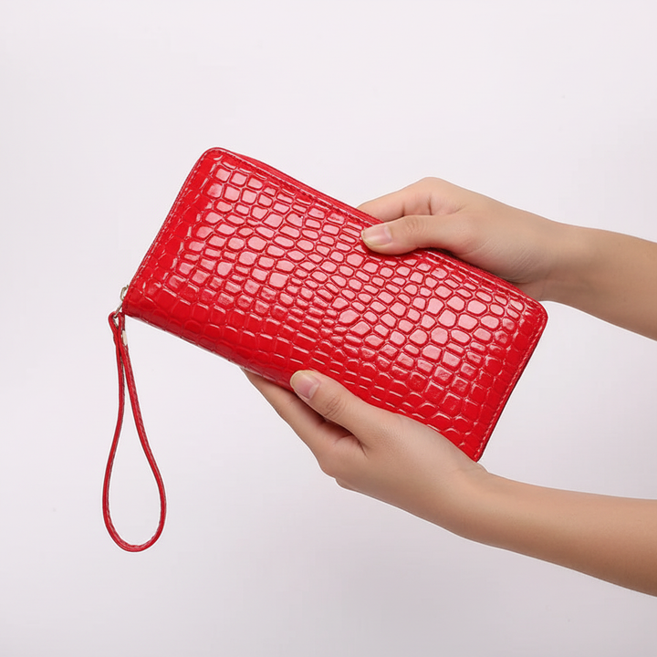 Compact Crossbody Bag - Croc Pouch