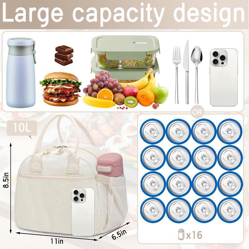 Compact Insulated Lunch Bag