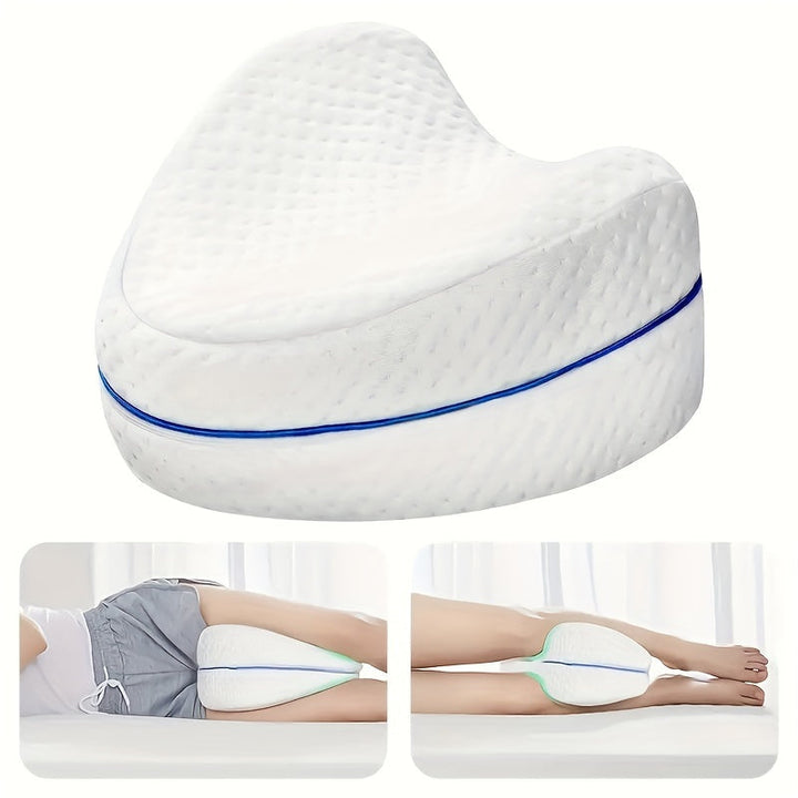 Contoured Leg Pillow for Sciatica Pain Relief and Comfort