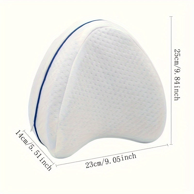 Contoured Leg Pillow for Sciatica Pain Relief and Comfort