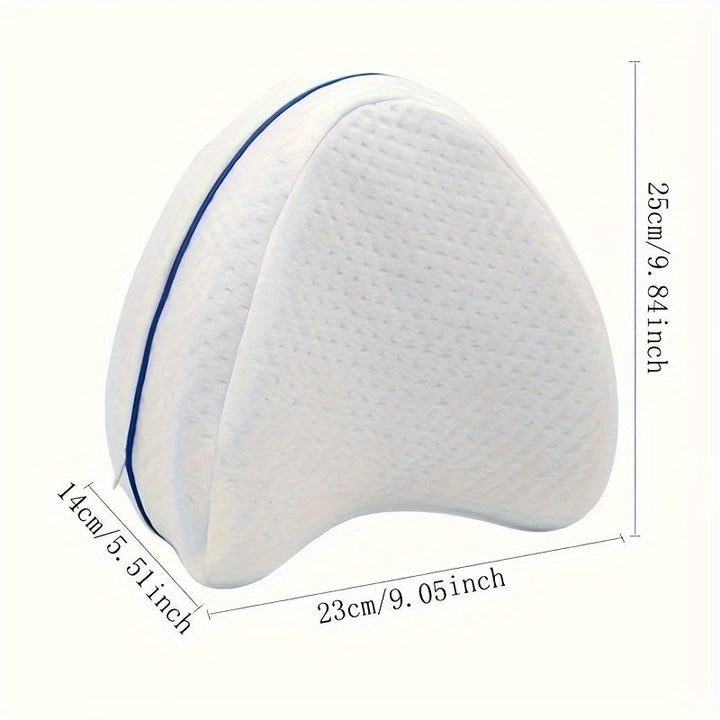 Contoured Leg Pillow for Sciatica Pain Relief and Comfort