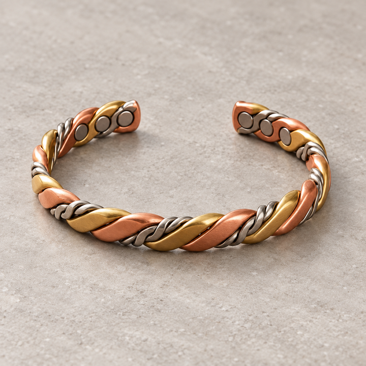Interwoven Tones Bracelet — alternate product photograph