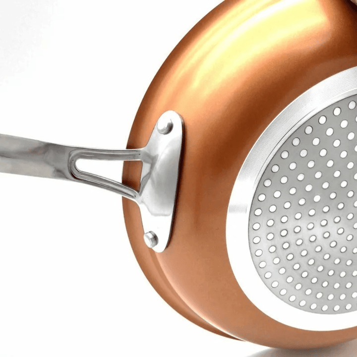 COPPER PAN - Professional copper pan with non-stick coating &amp; perfect heat distribution
