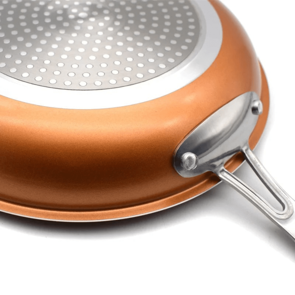 COPPER PAN - Professional copper pan with non-stick coating &amp; perfect heat distribution