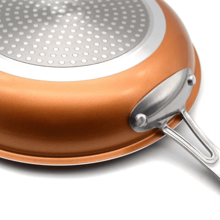 COPPER PAN - Professional copper pan with non-stick coating &amp; perfect heat distribution