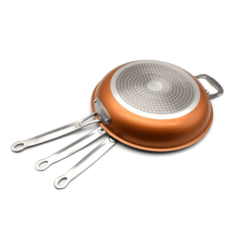 COPPER PAN - Professional copper pan with non-stick coating &amp; perfect heat distribution