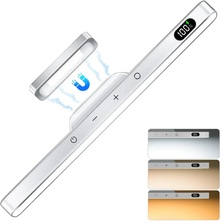 Cordless Home LED Lamp with Adjustable Brightness and 3 Color Modes