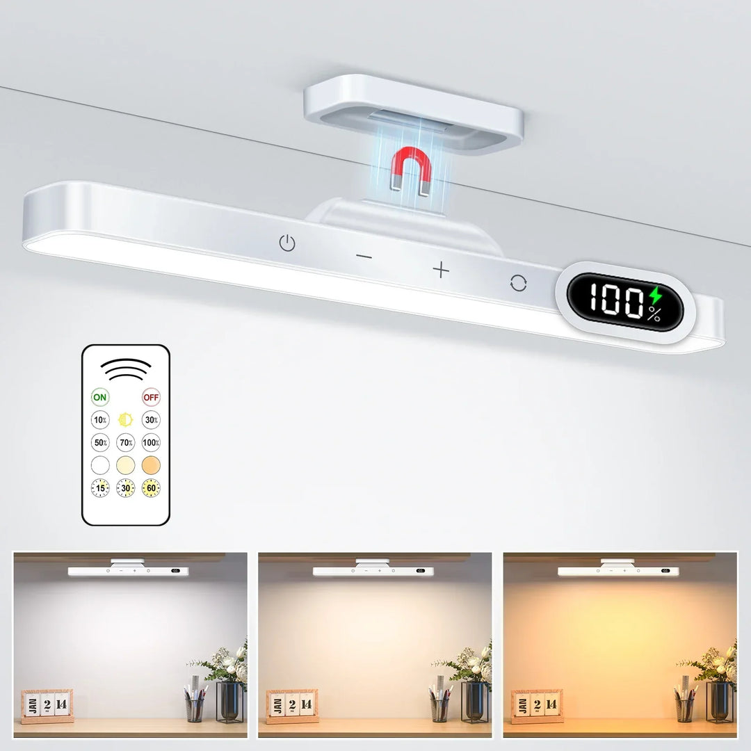 Cordless Home LED Lamp with Adjustable Brightness and 3 Color Modes