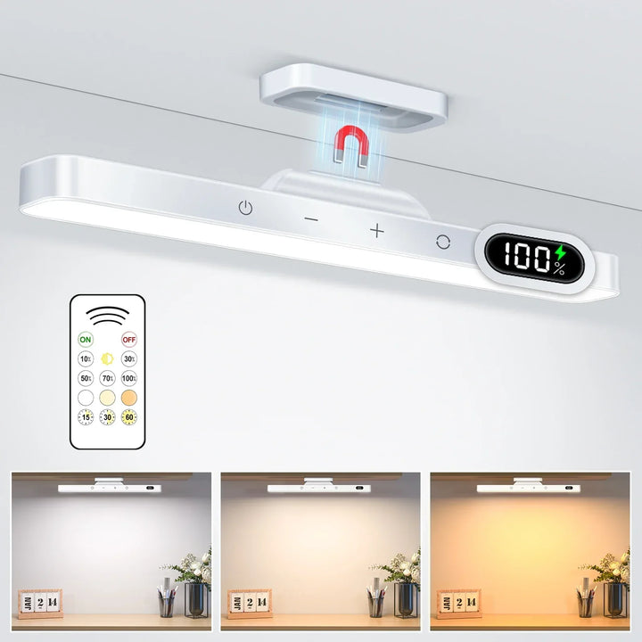 Cordless Home LED Lamp with Adjustable Brightness and 3 Color Modes